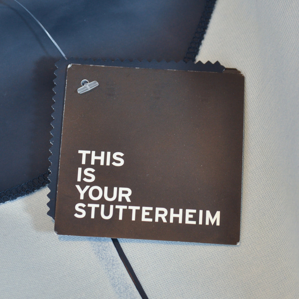 Stutterheim Navy Blue Vasastan Rain Coat