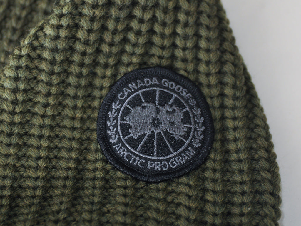 Canada Goose Green Galloway Fishermans Sweater
