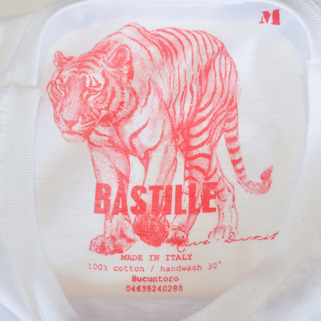 Bastille Rive Droit White Porsche Legs T-Shirt