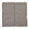 Brunello Cucinelli Blue and Brown Reversible Wool Pocket Square