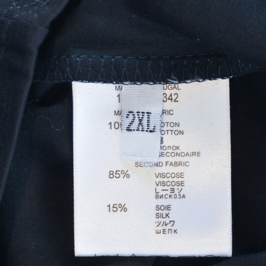 Moncler Black Terrry Logo T-Shirt