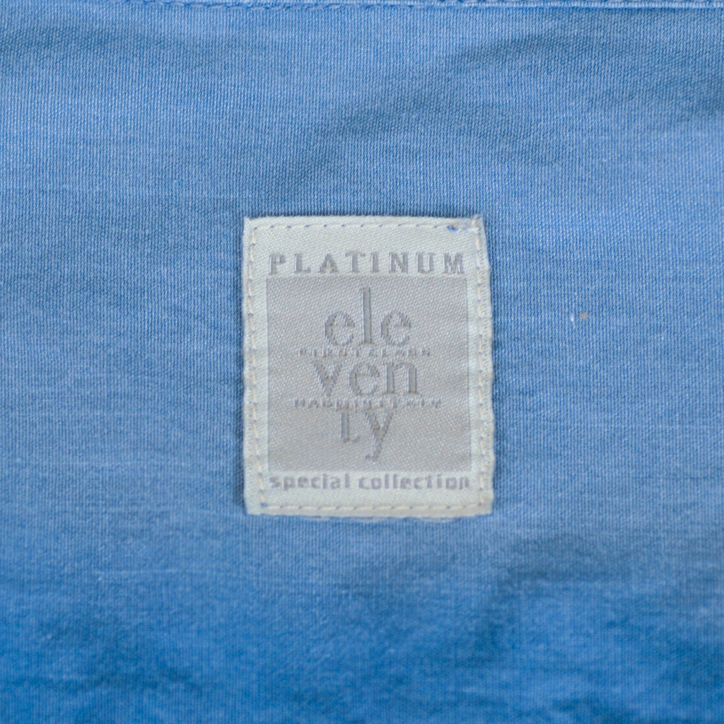 Eleventy Platinum Blue Cotton Shirt