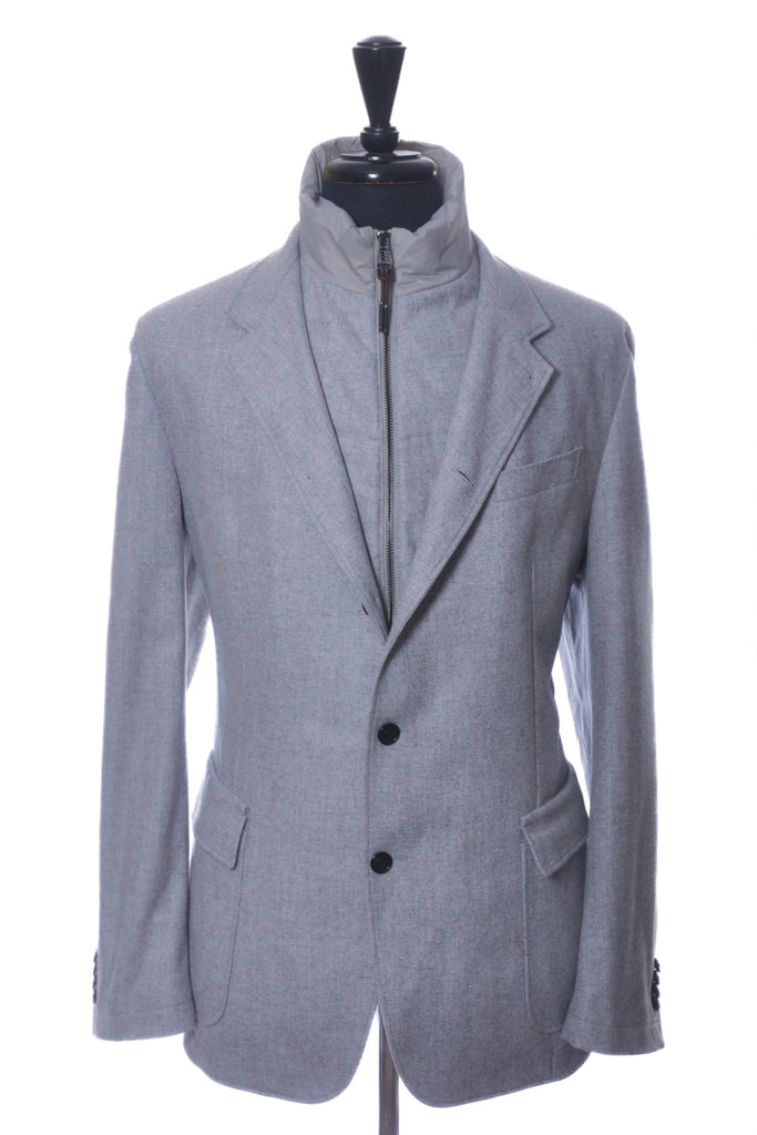 Windsor Light Grey Clavio3 Shaped Fit Jacket