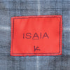 Isaia Grey Check Base Dustin CashSilk Blazer