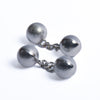 Ted Baker Silver Tone Ball and Chain Cufflinks