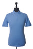 Eton Blue Pique Jersey Polo Shirt