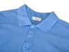 Eton Blue Pique Jersey Polo Shirt