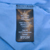 Eton Blue Pique Jersey Polo Shirt