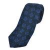 Kiton Dark Green Geometric Patterned Tie