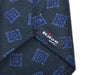 Kiton Dark Green Geometric Patterned Tie