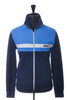 AMI Alexandre Mattiussi Blue Colorblock Track Jacket