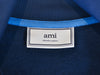 AMI Alexandre Mattiussi Blue Colorblock Track Jacket