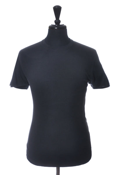 Tom Ford Washed Navy Blue Crew Neck T-Shirt