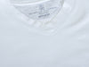 Brunello Cucinelli White Regular Fit V-Neck T-Shirt
