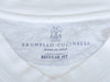 Brunello Cucinelli White Regular Fit V-Neck T-Shirt