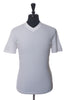 Brunello Cucinelli White Regular Fit V-Neck T-Shirt
