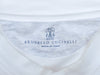Brunello Cucinelli White Regular Fit V-Neck T-Shirt