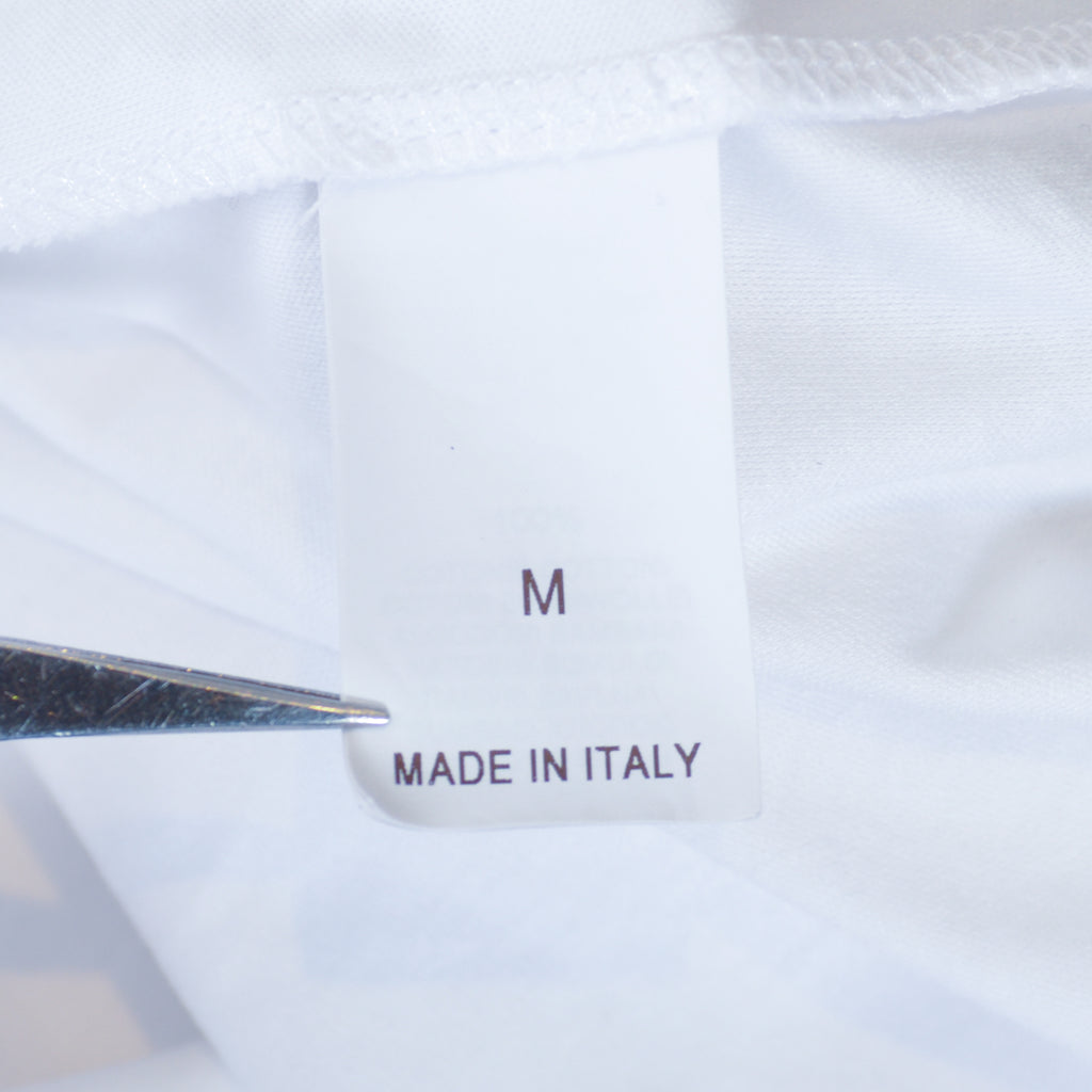 Brunello Cucinelli White Regular Fit V-Neck T-Shirt