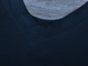 Brunello Cucinelli Navy Blue Regular Fit V-Neck T-Shirt