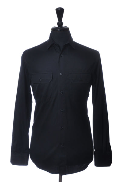 Brunello Cucinelli Black Easy Fit Shirt