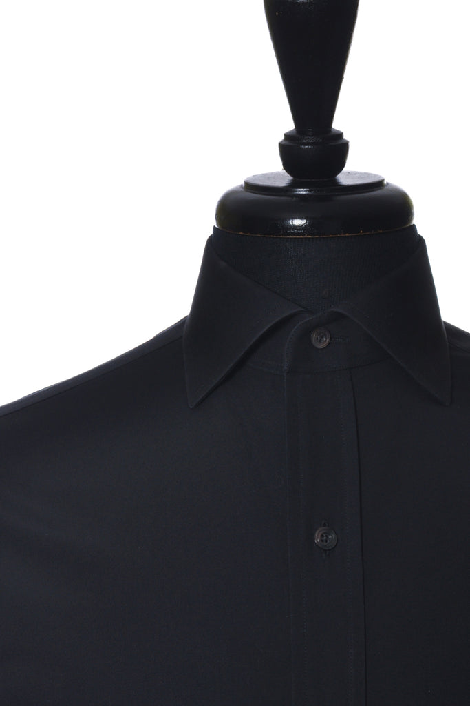 Tom Ford Black Cotton Dress Shirt