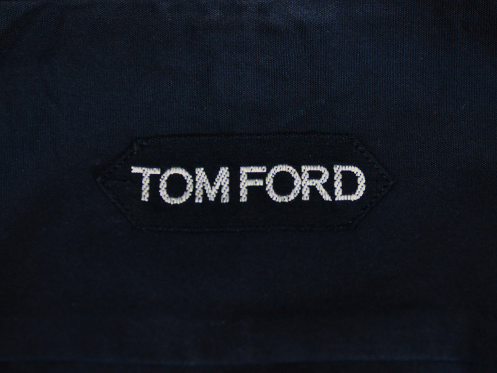 Tom Ford Black Cotton Dress Shirt