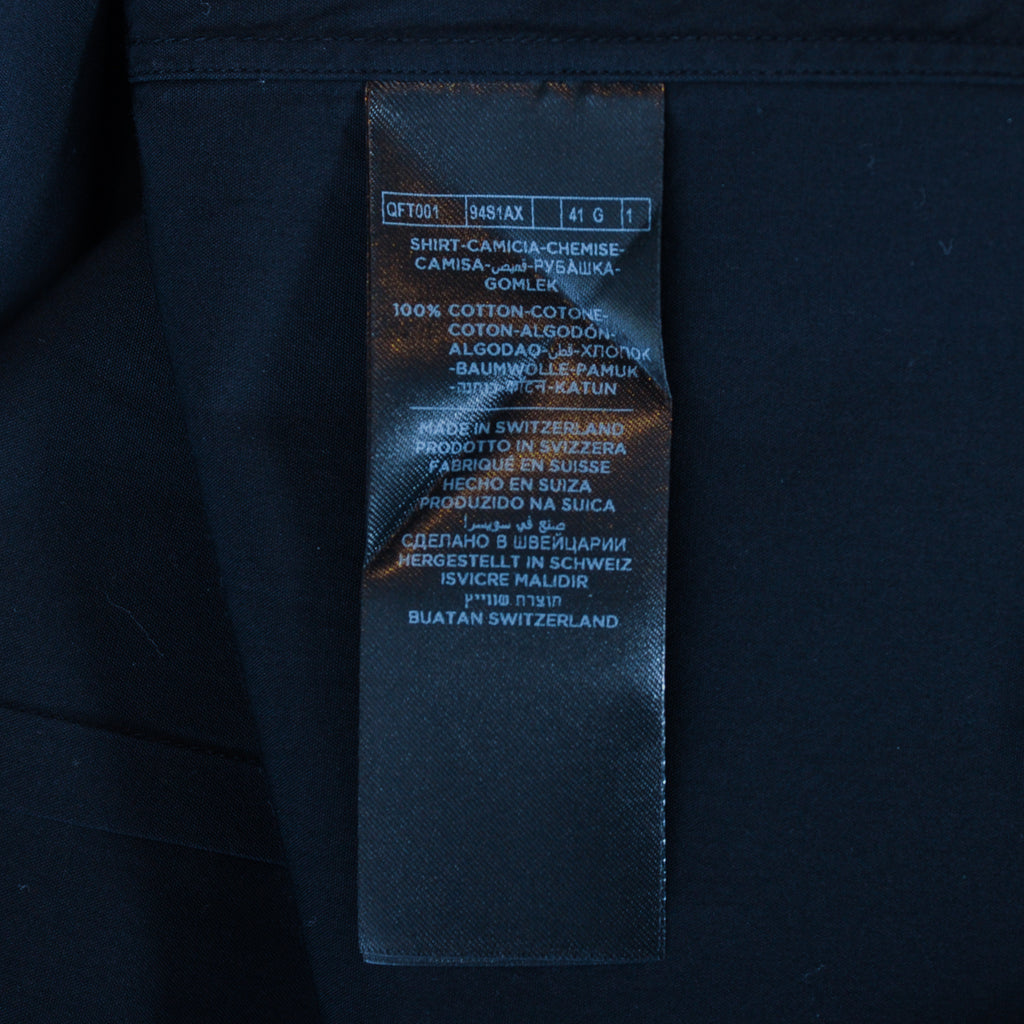 Tom Ford Black Cotton Dress Shirt