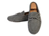 Brunello Cucinelli NIB Grey Suede Driving Shoes