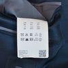 Hugo Boss Deep Navy Blue Check Rod Blazer