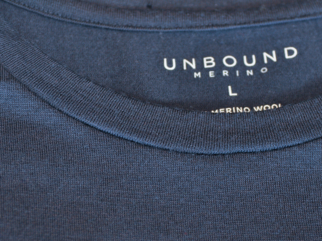 Unbound Merino Grey Long Sleeve T-Shirt