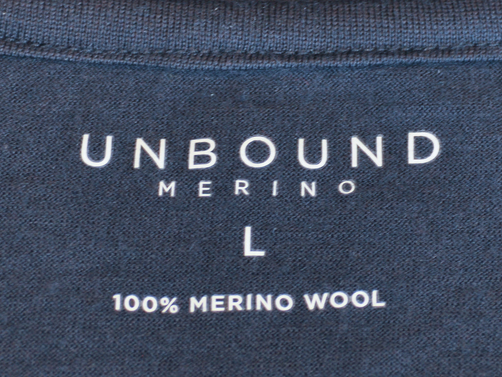 Unbound Merino Grey Long Sleeve T-Shirt