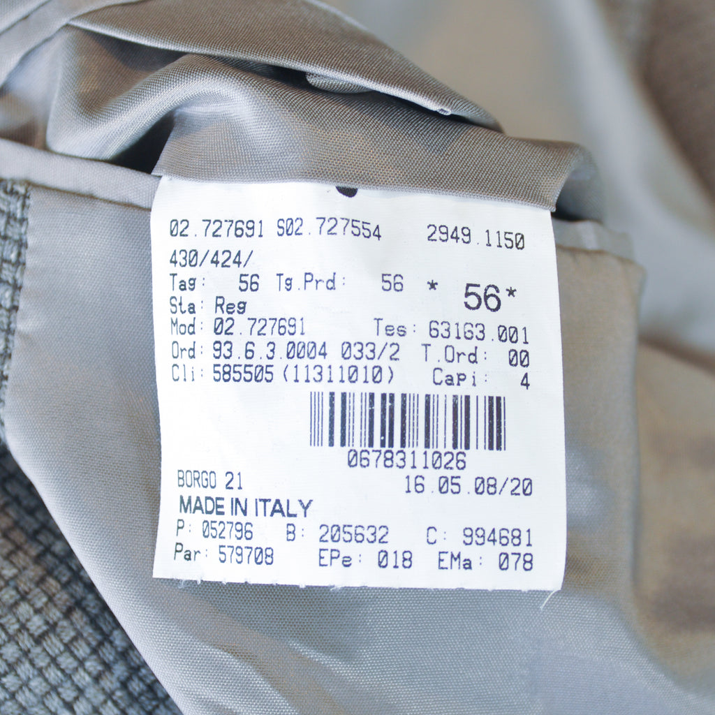Giorgio Armani Vintage Grey Basketweave Blazer