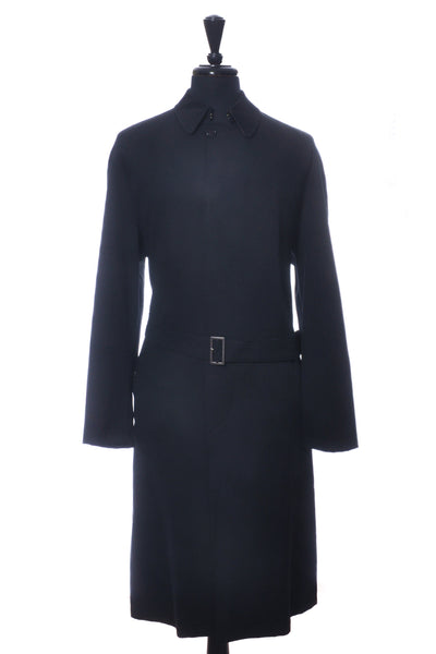 Burberry Black Belted Trench Coat