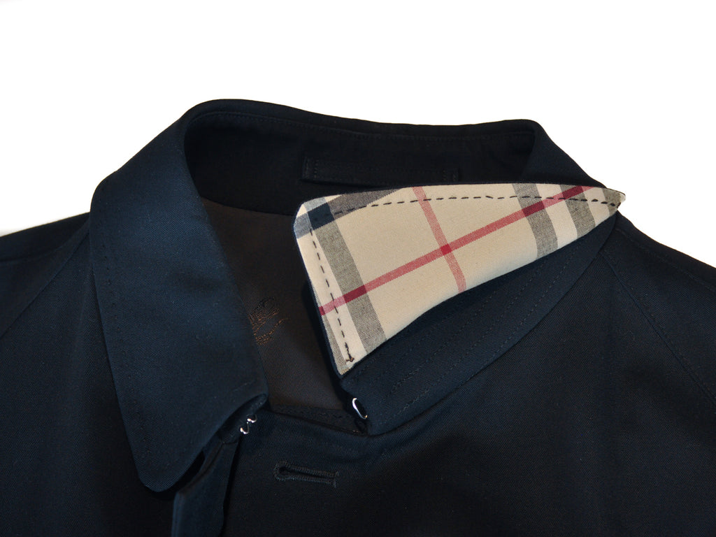 Burberry Black Belted Trench Coat