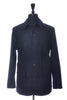Private White Brown on Navy Twill Jacket