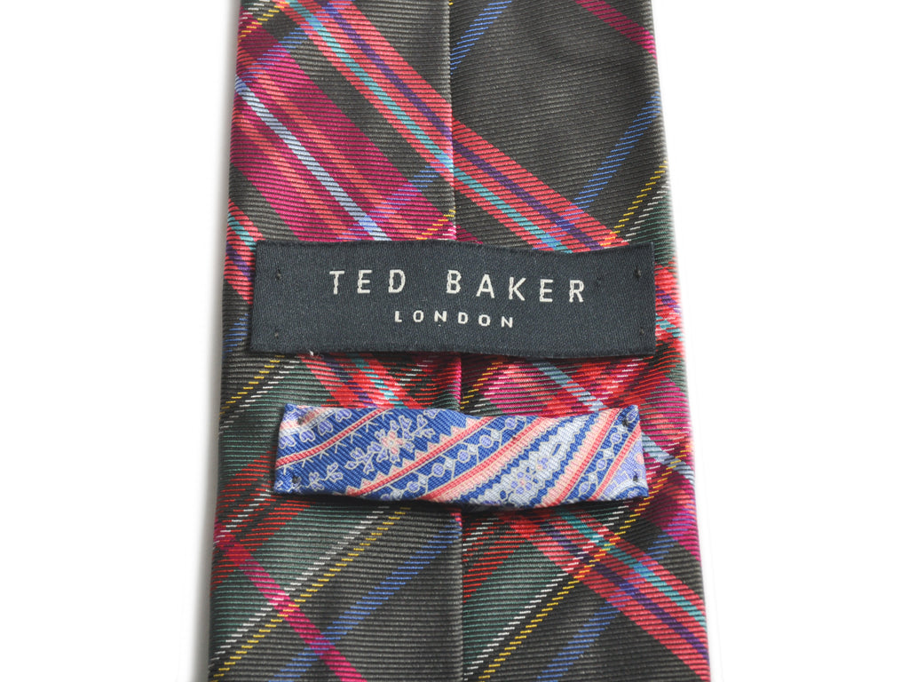 Ted Baker Pink Check Tie