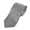 Pancaldi Silver Geometric Tie