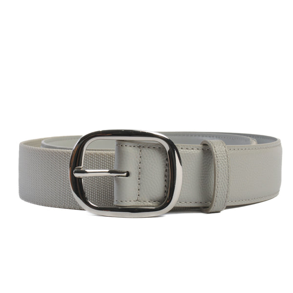G/Fore Grey Canvas and Leather Golf Belt