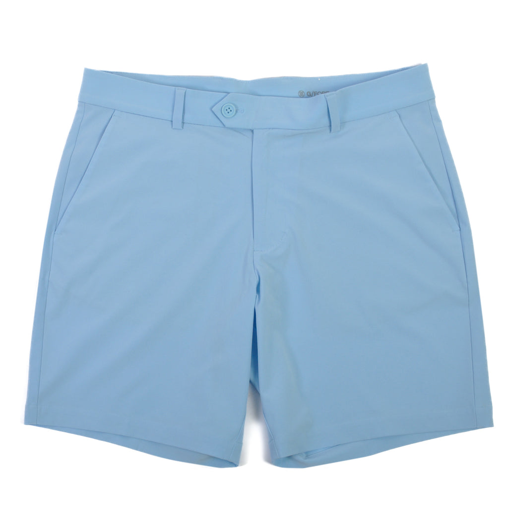 G/Fore Light Blue Maverick 4-Way Stretch Golf Shorts