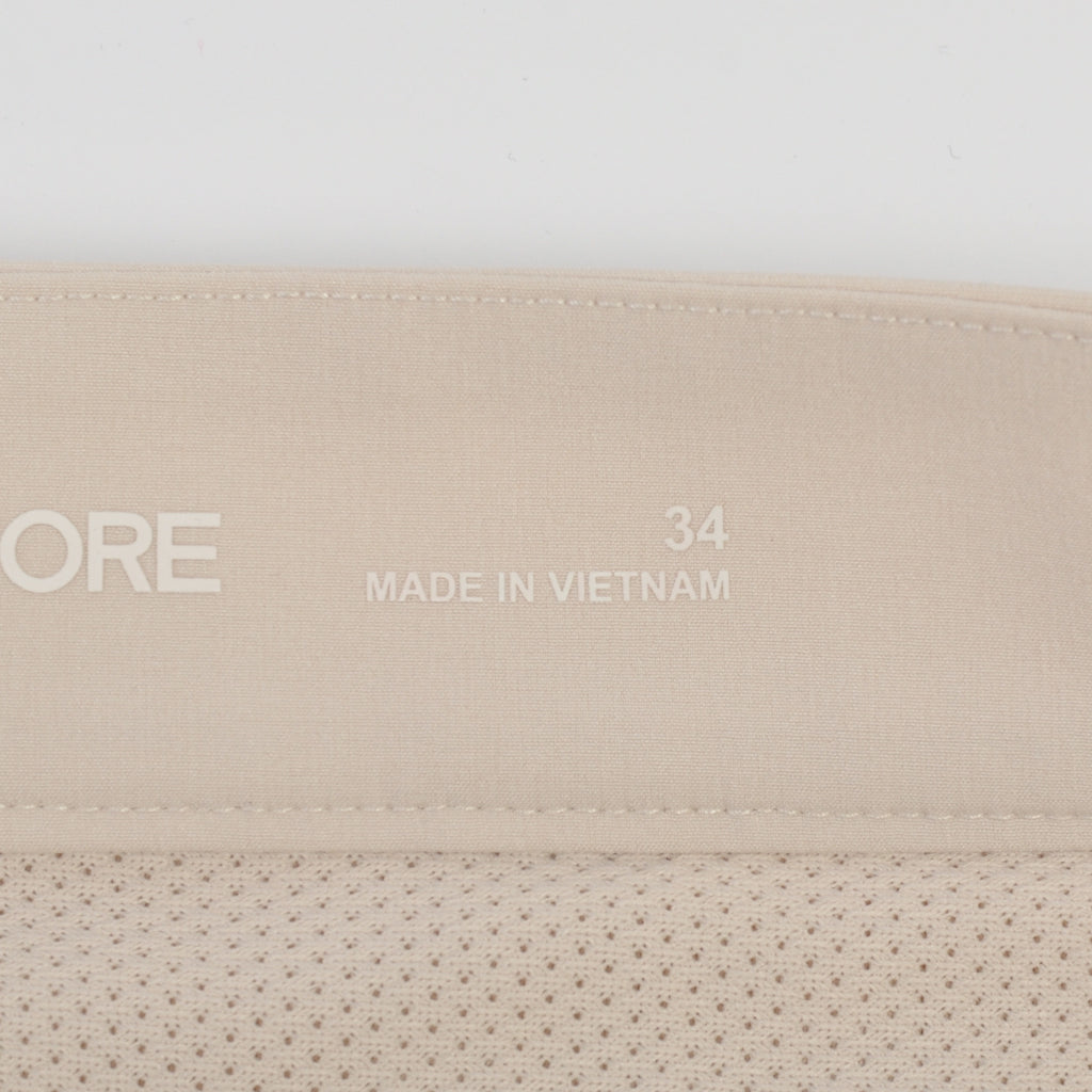 G/Fore Stone Beige Maverick 4-Way Stretch Golf Shorts