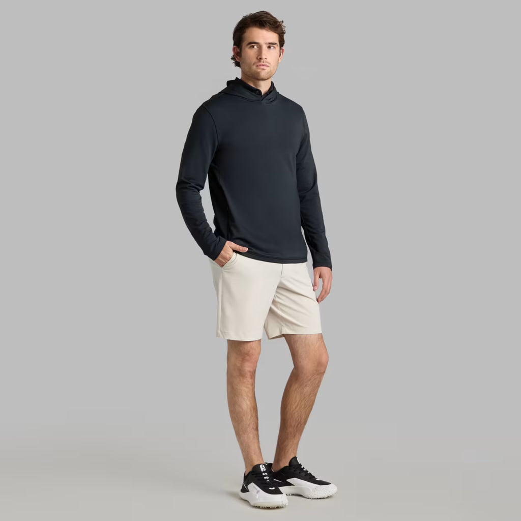 G/Fore Stone Beige Maverick 4-Way Stretch Golf Shorts