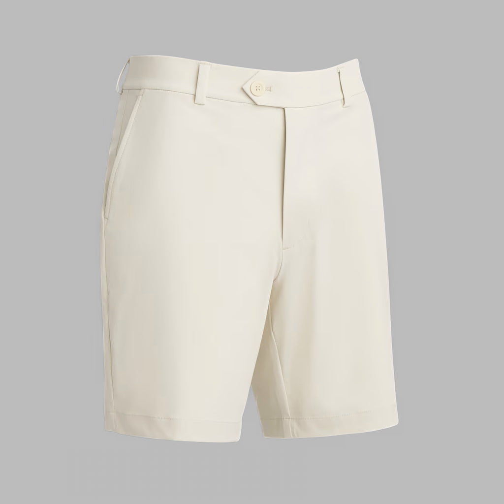 G/Fore Stone Beige Maverick 4-Way Stretch Golf Shorts