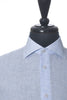 Maurizio Baldassari Blue Linen Shirt