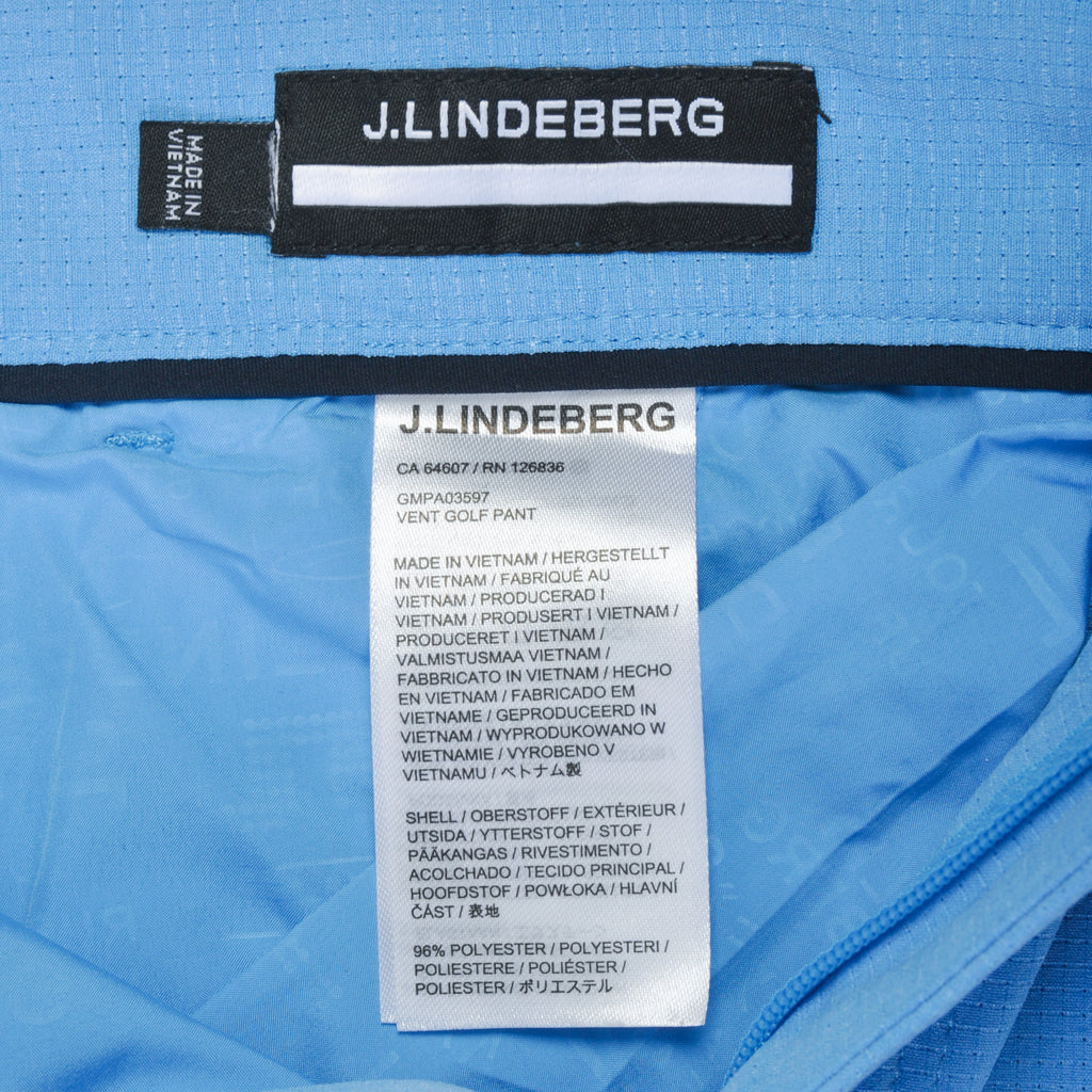 J.Lindeberg Blue Vent Golf Pants