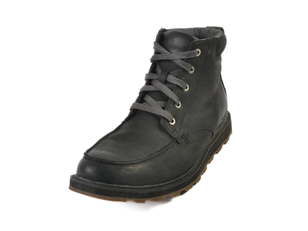 Sorel Black Madson Waterproof Moc Toe Boots
