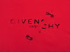 Givenchy Red Graphic Print Oversized T-Shirt