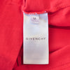Givenchy Red Graphic Print Oversized T-Shirt
