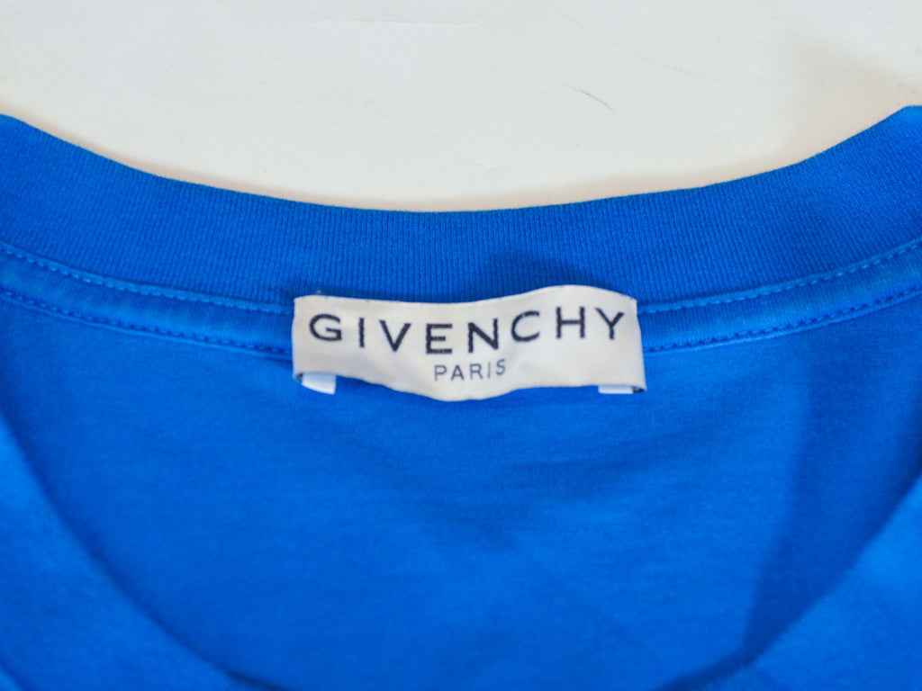 Givenchy Blue Avenue George Print Oversized T-Shirt