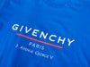 Givenchy Blue Avenue George Print Oversized T-Shirt