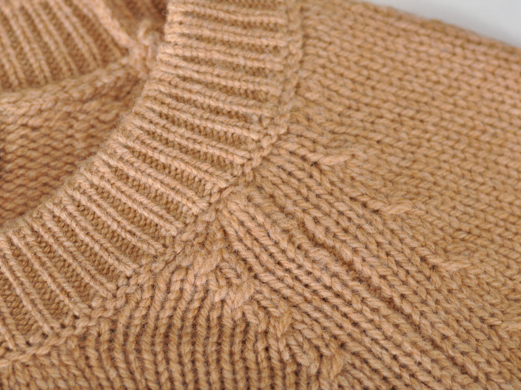 A.P.C. Brown Crew Neck Sweater